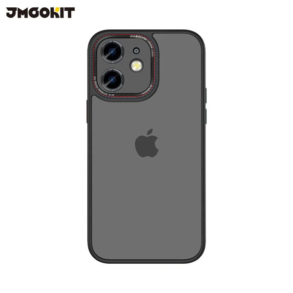 Coque de Protection Canon Lens iPhone 12 Noir