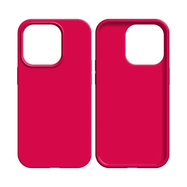 Coque Silicone Apple iPhone 14 Pro Rose Vif