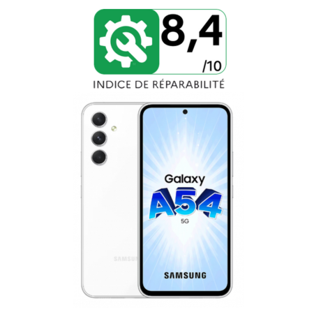 Samsung Galaxy A54 5G 128 Go Blanc - Neuf