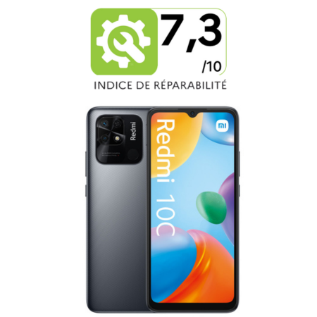 Xiaomi Redmi 10C 64 Go Gris