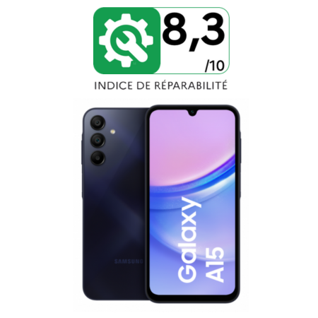 Samsung Galaxy A15 128 Go Bleu Nuit - Neuf
