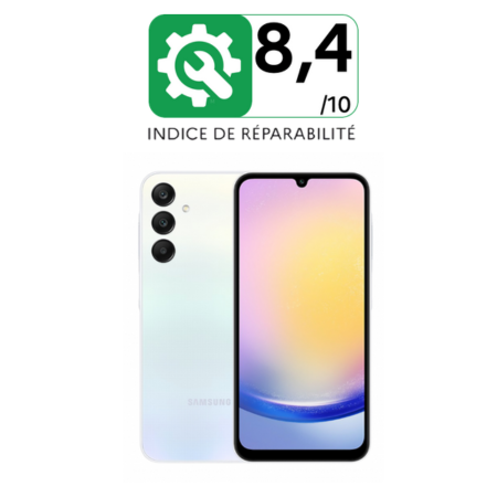 Samsung Galaxy A25 5G 128 Go Bleu Léger -Neuf