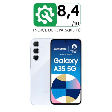 Samsung Galaxy A35 5G 128 Go Bleu - Neuf