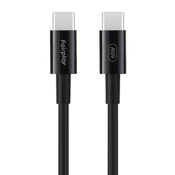 FAIRPLAY Câble 60W USB-C vers USB-C 1m