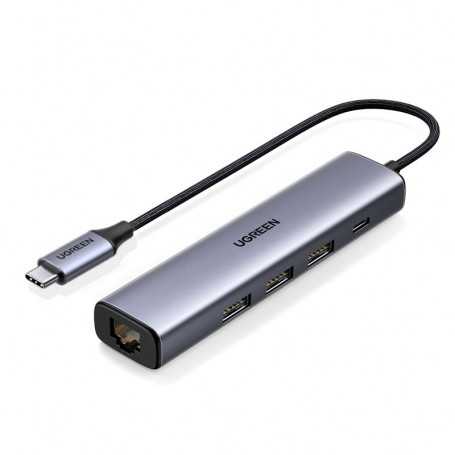 HUB Type-C 4 en 1 - UGREEN 4 Ports USB