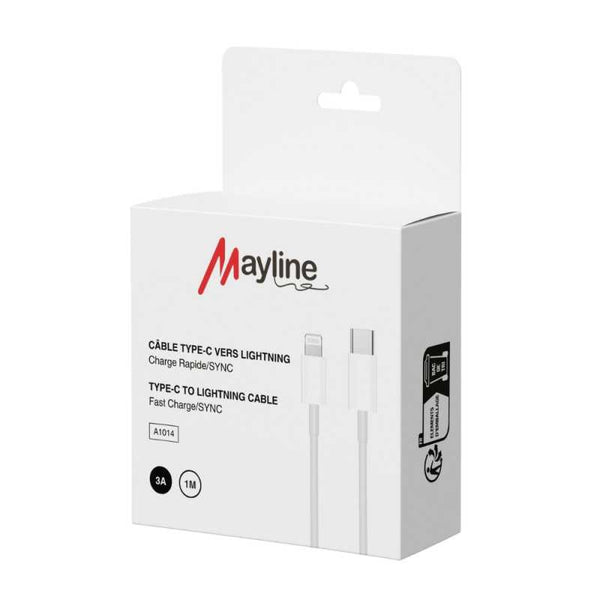 Câble Type-C vers Lightning 20W -1M