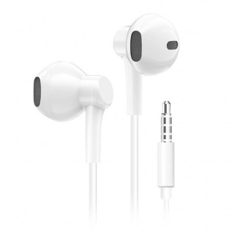 Ecouteurs Kit Main Libre Jack 3.5mm - Blanc